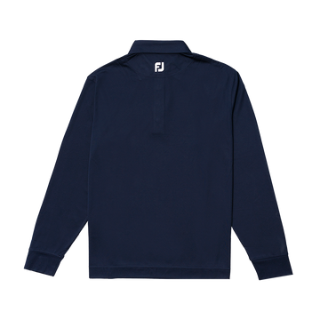 FootJoy with Bisque Thermolite Longsleeve Polo Navy