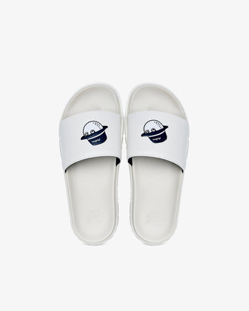 Malbon Golf Buckets Slide - Ivory