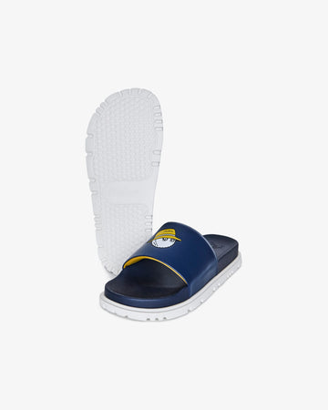 Malbon Golf Buckets Slide - Navy