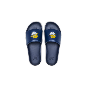 Malbon Golf Buckets Slide - Navy