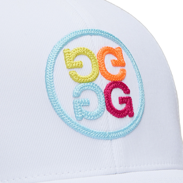 G/FORE Circle G's Chainstitch Hat - Onyx/Snow