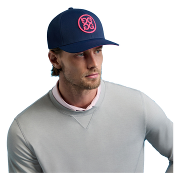 G/FORE Circle G's Chainstitch Hat - Twilight / Pink