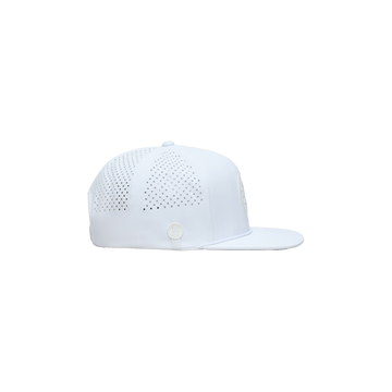 G/FORE Circle G's Perforated Delta Hat - Snow