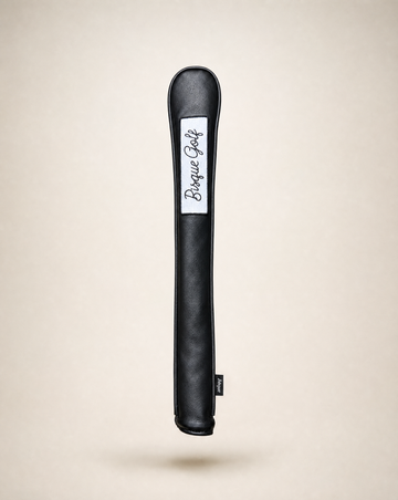 Bisque Golf Alignment Stick Cover - Black