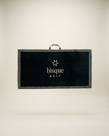 Bisque Golf Jaquard Velvet Towel - Dark Green Bisque Golf Jaquard Velvet Towel - Dark Green