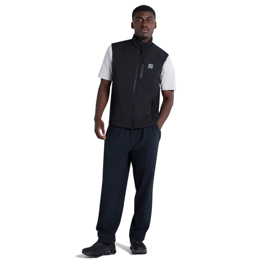 Manors Golf Insulated Course Gilet Black