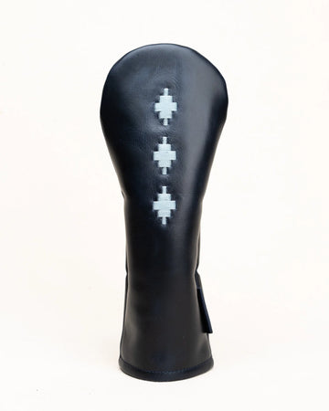 Golden Soul Golf - Gerhard Fairway Head Cover Leather - Navy
