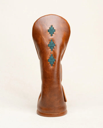 Golden Soul Golf - Rainford Fairway Head Cover Leather - Brown