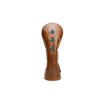Golden Soul Golf - Rainford Fairway Head Cover Leather - Brown
