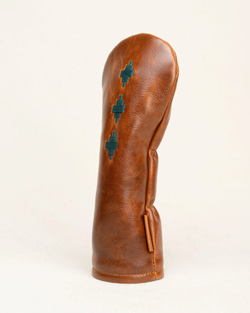 Golden Soul Golf - Rainford Fairway Head Cover Leather - Brown