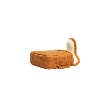 Golden Soul Golf - Lava Mallet Putter Cover Leather - Brown