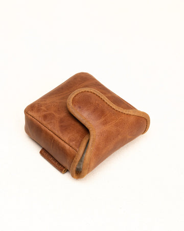 Golden Soul Golf - Halston Mallet Putter Cover Leather - Brown
