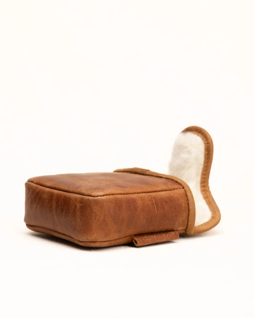 Golden Soul Golf - Halston Mallet Putter Cover Leather - Brown