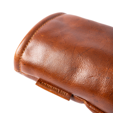 Golden Soul Golf - Loxley Fairway Head Cover Leather - Green