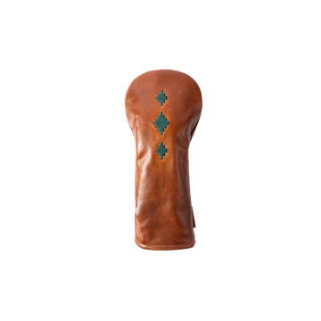 Golden Soul Golf - Loxley Fairway Head Cover Leather - Green