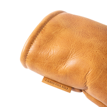 Golden Soul Golf - Bramfell  Driver Head Cover Leather - Brown