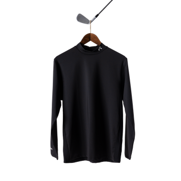 Malbon Evergreen Compression Mockneck Black