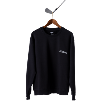 Malbon Evergreen GD Crewneck Sweatshirt Black