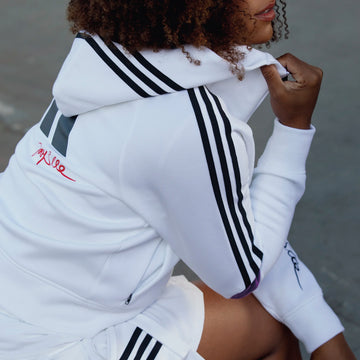 adidas W JL3 HOODIE - White