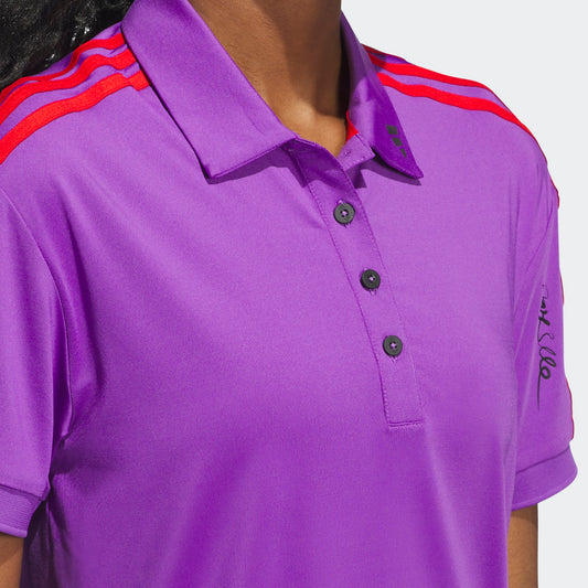 adidas W JL3 LS SS POLO - Violet