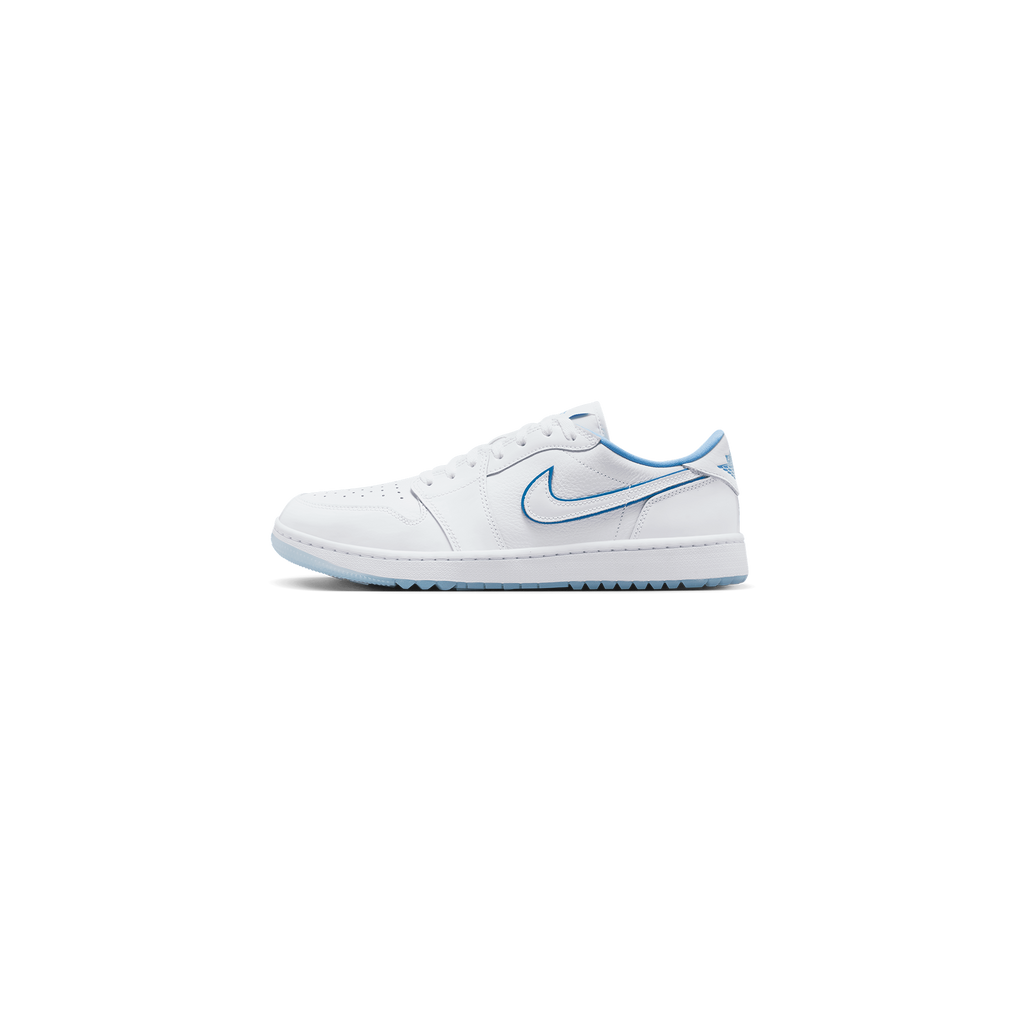 Air Jordan 1 Low G - White/Blue – Bisque Golf display picture 1