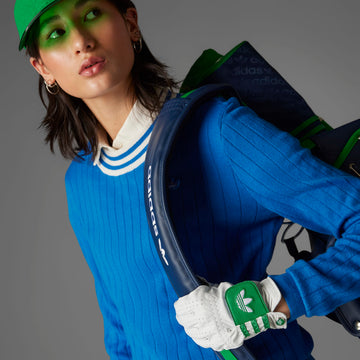 adidas Golf Originals Golf Leather Glove - White/Green