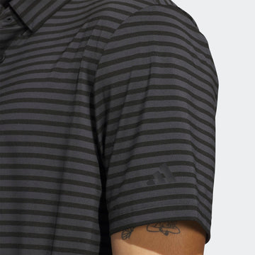 adidas Ultimate Stripe Polo - Black