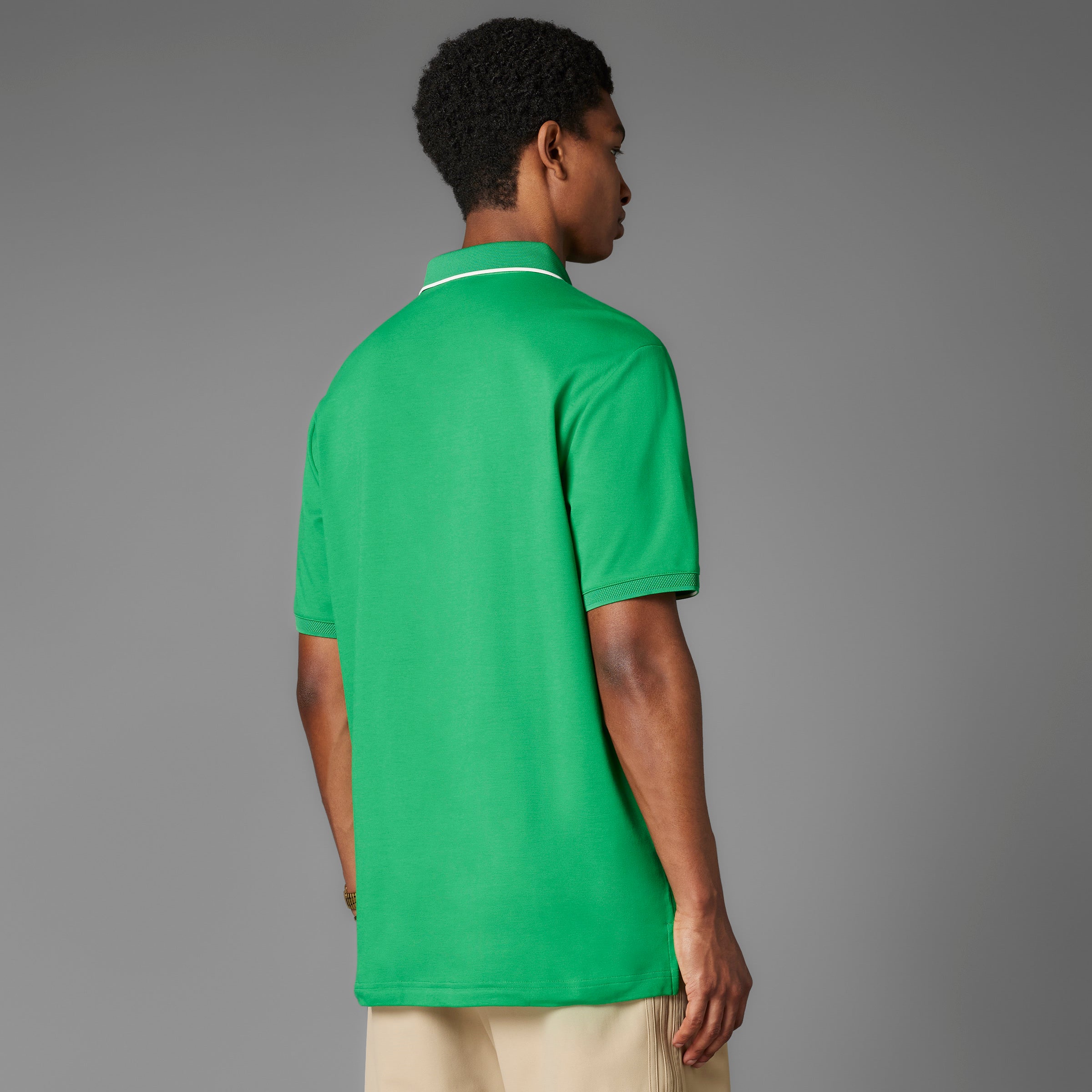 adidas Originals F Solid Polo LC - Green – Bisque Golf