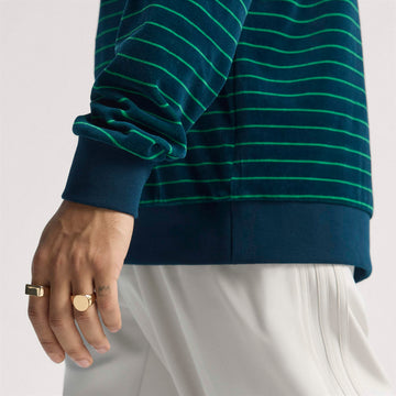 adidas Originals MR Velour Long Sleeve - Blue/Green