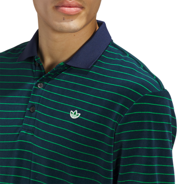 adidas Originals MR Velour Long Sleeve - Blue/Green