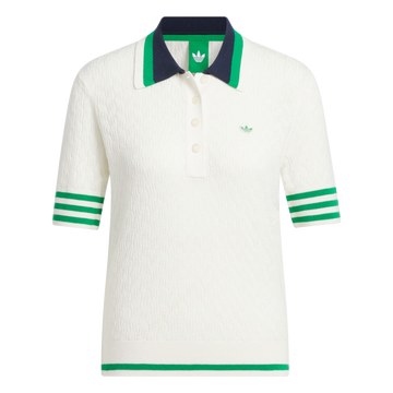 adidas Originals S Knit Polo Women's - Chalk White
