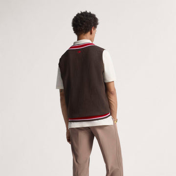 adidas Originals S Knit Vest - Brown