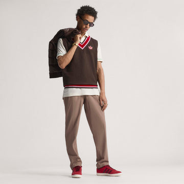 adidas Originals S Knit Vest - Brown