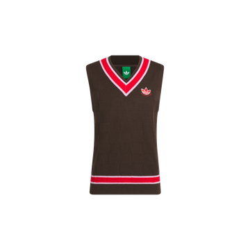 adidas Originals S Knit Vest - Brown