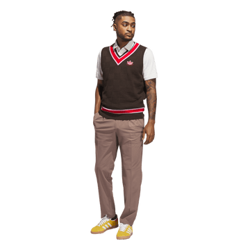 adidas Originals S Knit Vest - Brown