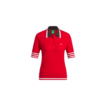 adidas Originals S Knit Polo W - Red