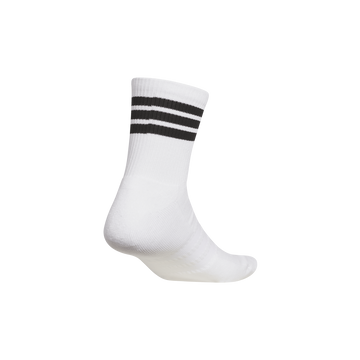 adidas 3-Stripes Half Crew Sock - White
