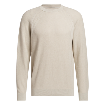 adidas Golf Tour Knit Crew Neck - Beige