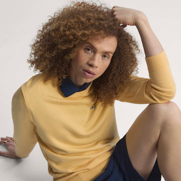 adidas Golf Originals Crewneck Men's - Yellow