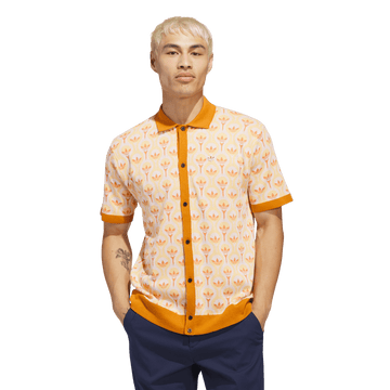 adidas Golf Originals Knit Vest - Orange