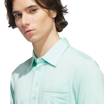 adidas Originals Golf Pocket Polo - Clear Mint