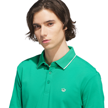 adidas Originals Golf Solid Polo - Court Green