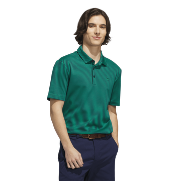 adidas Originals Golf Stripe Polo - Court Green/Night Indigo