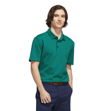 adidas Originals Golf Stripe Polo - Court Green/Night Indigo