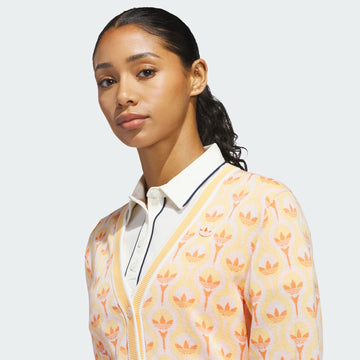 adidas Golf Originals Cardigan - Orange