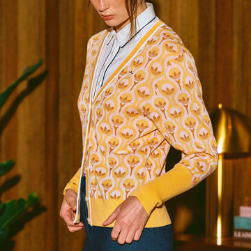 adidas Golf Originals Cardigan - Orange