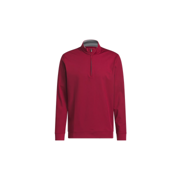 adidas Golf Ultimate 365 Classic Q-Zip Sweatshirt - Burgundy