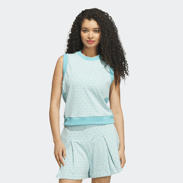 adidas Originals All Over Vest - Aqua