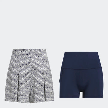 adidas Originals All-Over Skort - Indigo/White