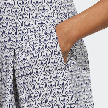 adidas Originals All-Over Skort - Indigo/White